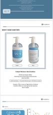 Alcohol gel Alcohol gel